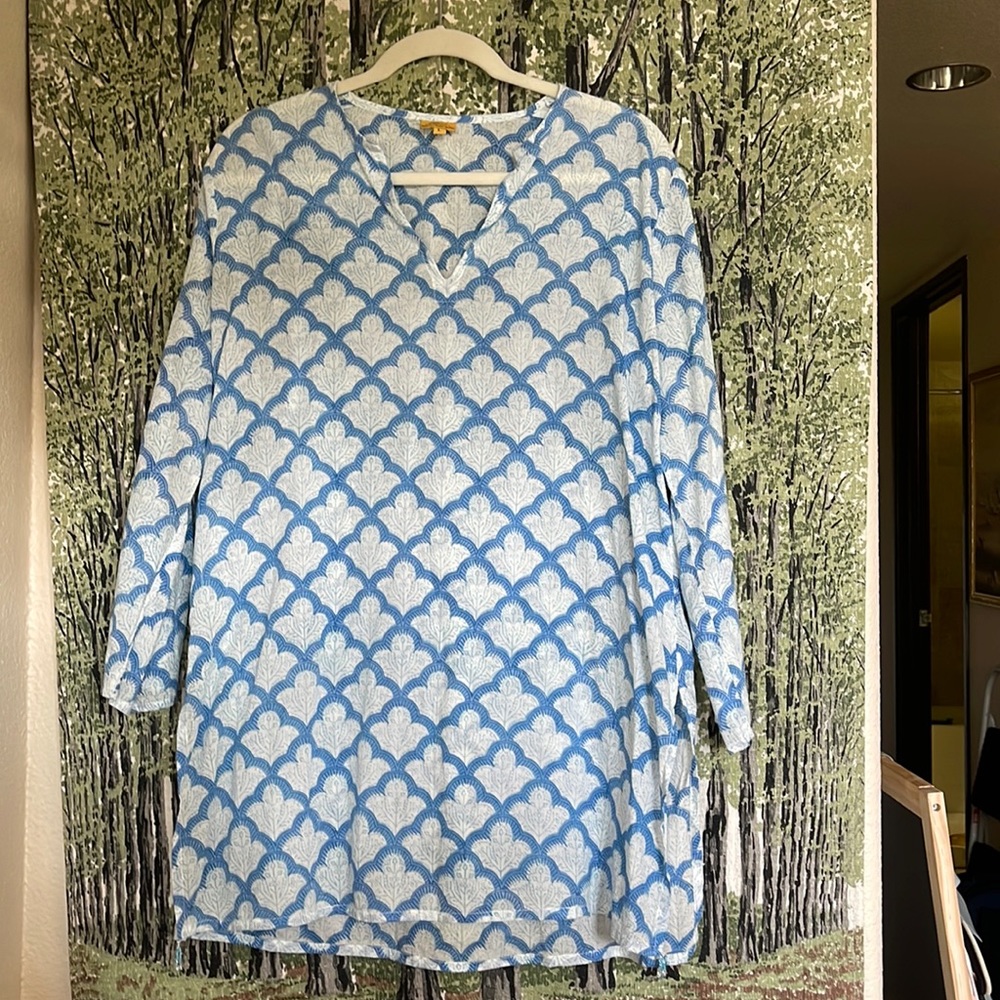 Roberta Roller Rabbit cover-up mini dress/tunic
